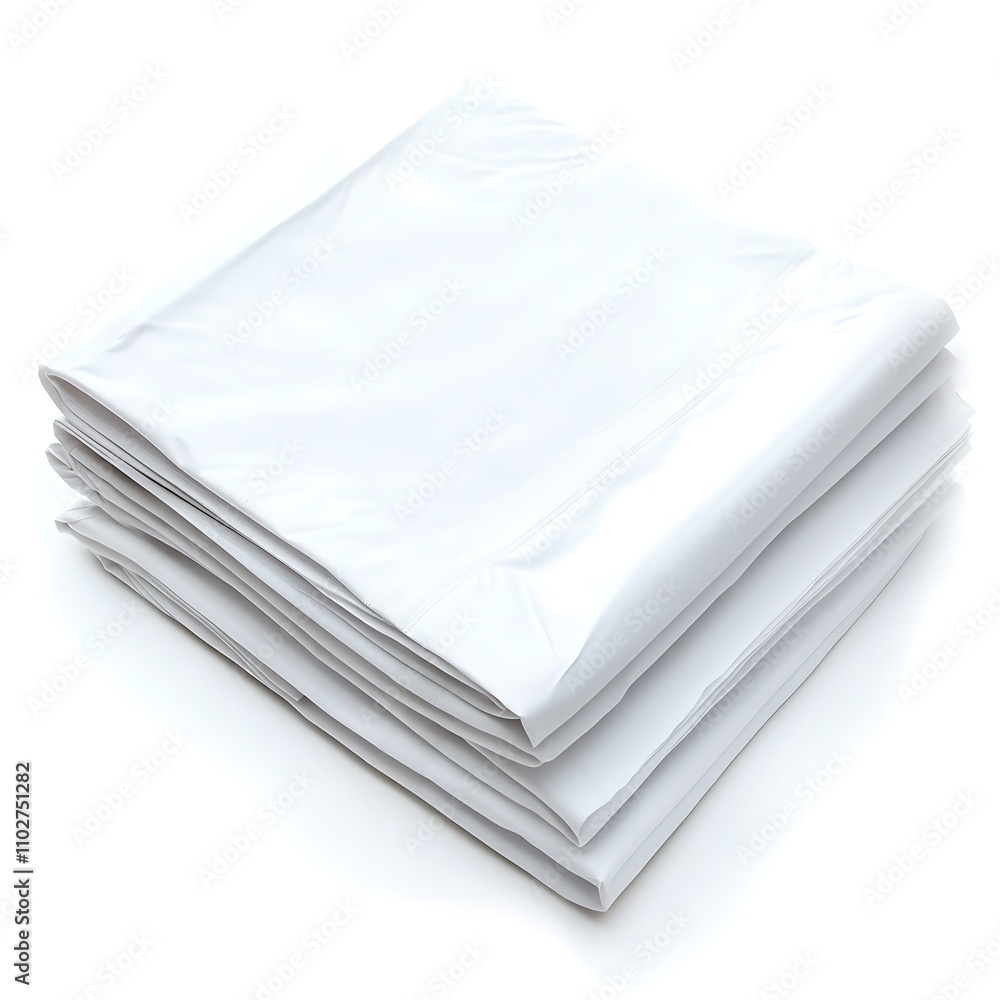 Gp Sheets isolated on a white background, close up Gp Sheets isolated on a white background, close up