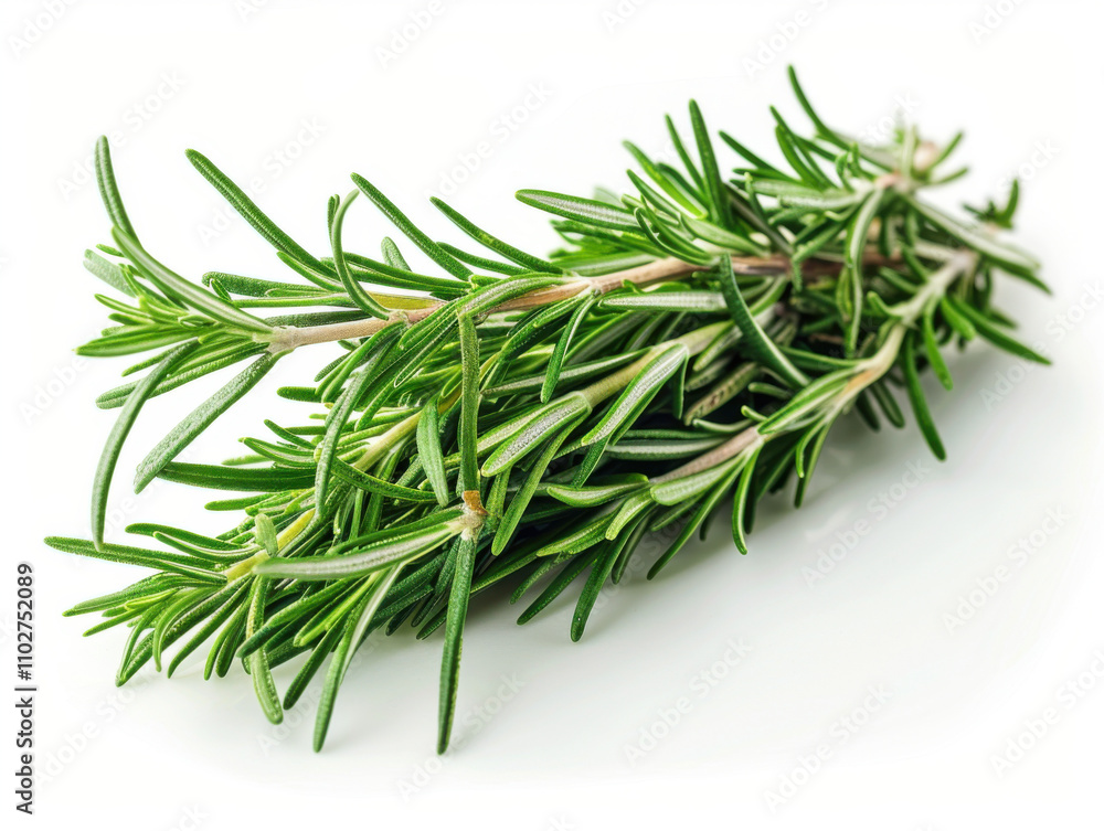 rosemary isolated on the white background rosemary isolated on the white background