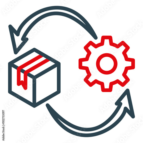 Inventory Turnover Icon