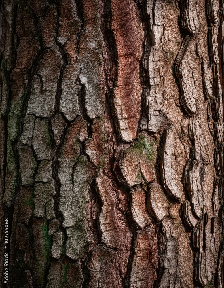 Close-up of tree bark texture. Deep browns and grays create a rugged, natural pattern. Close-up of tree bark texture. Deep browns and grays create a rugged, natural pattern.