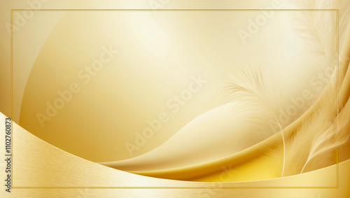 Luxury gold award night background, gold lines decoration and lights background, Golden abstract background pattern