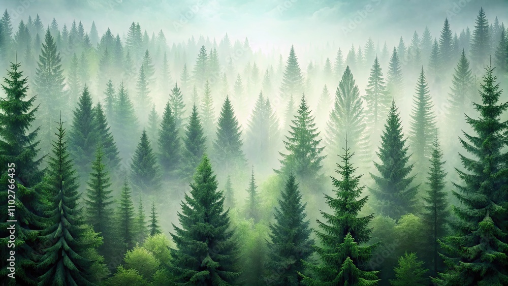 Fir tree forest abstract background , nature, trees, green, forest, plants, environment, woodland, peaceful, vibrant Fir tree forest abstract background , nature, trees, green, forest, plants, environment, woodland, peaceful, vibrant