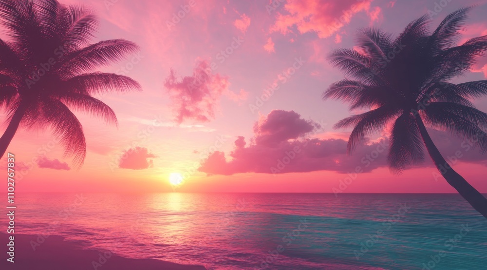 Pink Paradise Sunset Pink Paradise Sunset