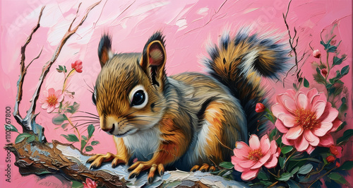 cute little squirrel