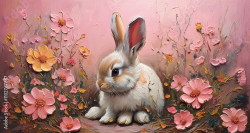 rabbit in the garden