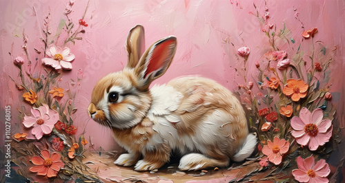 rabbit in the garden