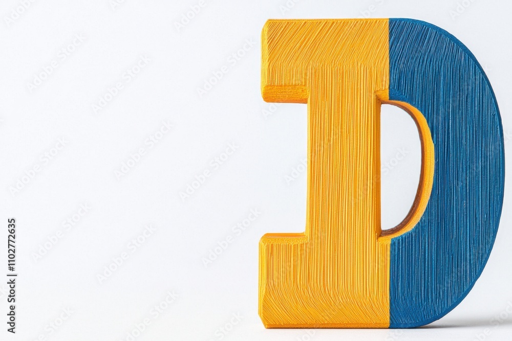 Creative typography d sculpture modern studio art piece minimalist close-up decorative concept Creative typography d sculpture modern studio art piece minimalist close-up decorative concept