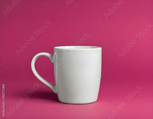 mug, ceramic, plain, glossy, finish, photorealistic, isolated, image, centered, color, background, minimalist, modern, clean, simple, elegant, design, shiny, smooth, drinkware, cup, beverage, coffee,  photo