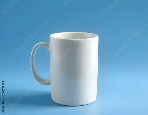 mug, ceramic, plain, glossy, finish, photorealistic, isolated, image, centered, color, background, minimalist, modern, clean, simple, elegant, design, shiny, smooth, drinkware, cup, beverage, coffee,  photo