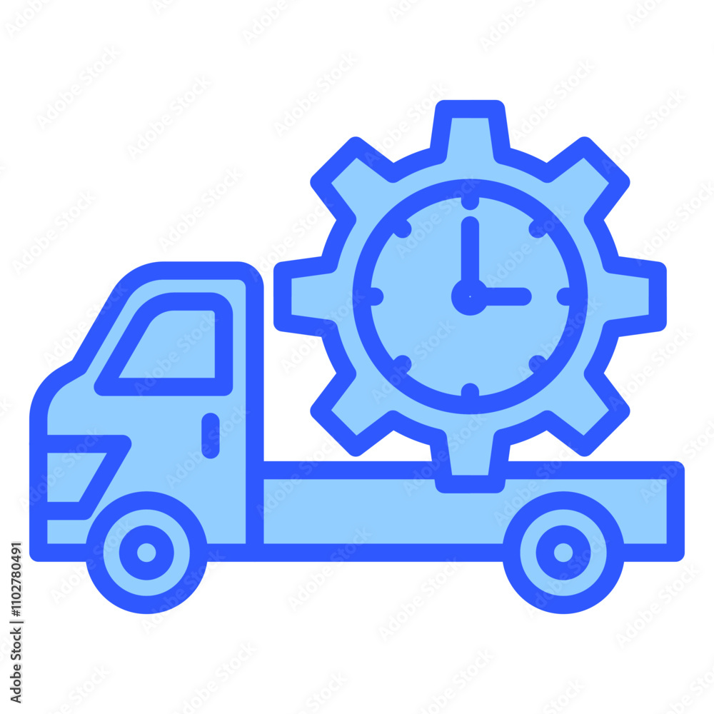 Transportation Management Icon Transportation Management Icon