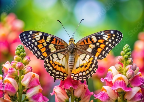 Simplicity and grace, Cracker Butterfly on Snapdragon.