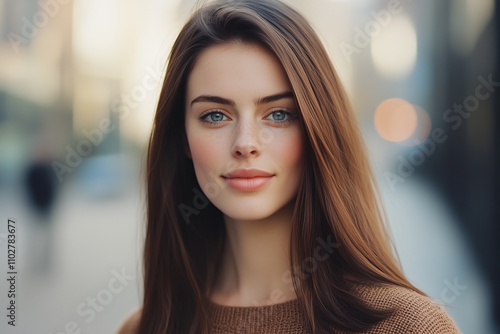 Wallpaper Mural Stylish women captured in urban settings with glowing bokeh lights, showcasing natural beauty and the vibrant energy of the city.
 Torontodigital.ca