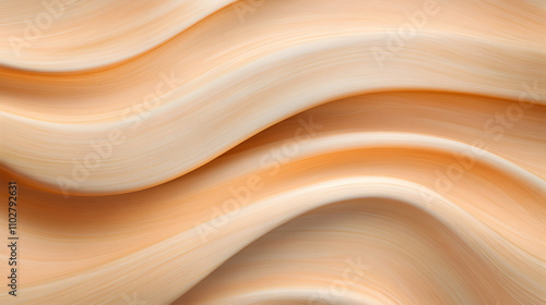 Seamless Wood Texture Waves Abstract Art Digital Creation Smooth Environment Close-up Viewpoint Nature Concept