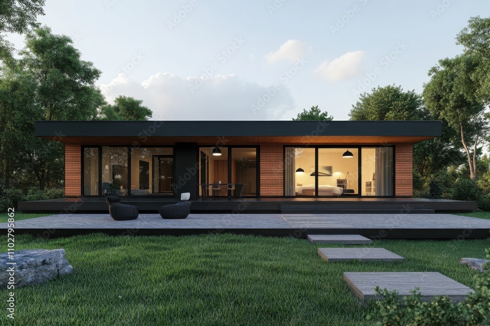 Minimalist style house Minimalist style house
