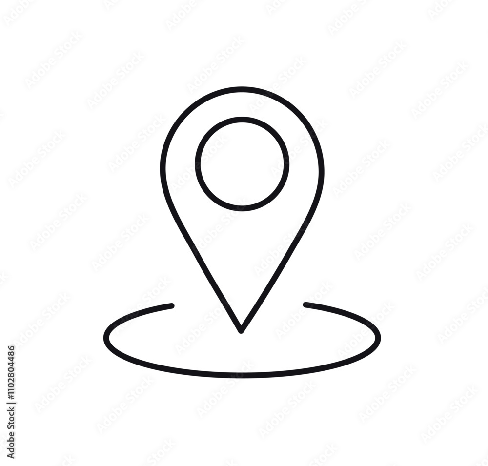 pointer location icon pointer location icon