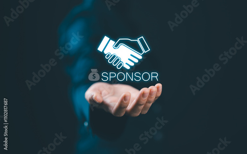 Obraz na płótnie Sponsorship concept