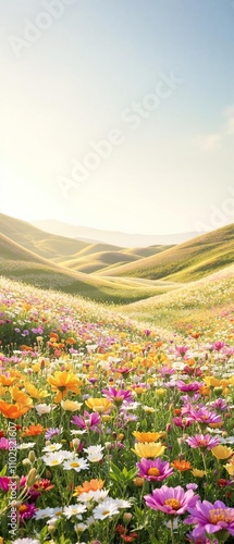 Blooming wildflowers in southern Beit Shemesh, wild, field photo