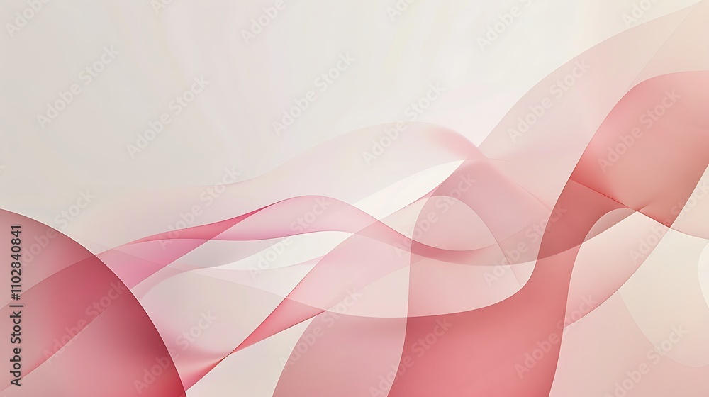 Abstract Pink and White Wave Background Abstract Pink and White Wave Background