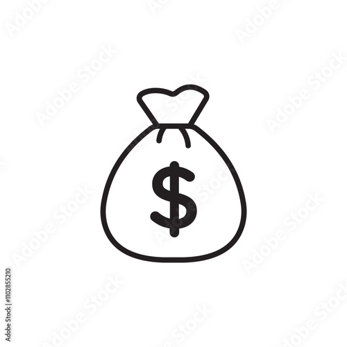 Money bag icon