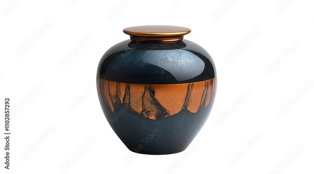 Memorial, mourning, cremation urn, created using Generative AI technology. Memorial, mourning, cremation urn, created using Generative AI technology.