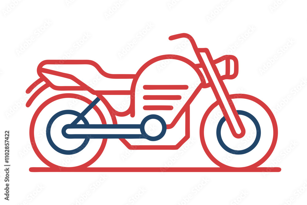 4th of July Motorbike Vector T-Shirt Design Illustration – Patriotic & Unique Graphic Tee 4th of July Motorbike Vector T-Shirt Design Illustration – Patriotic & Unique Graphic Tee