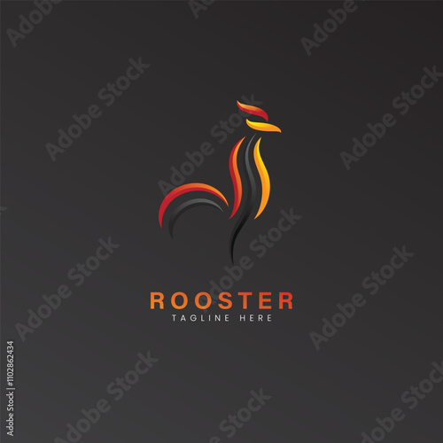 rooster symbol logo