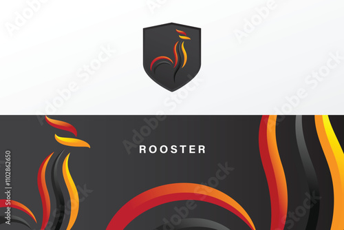 rooster symbol logo