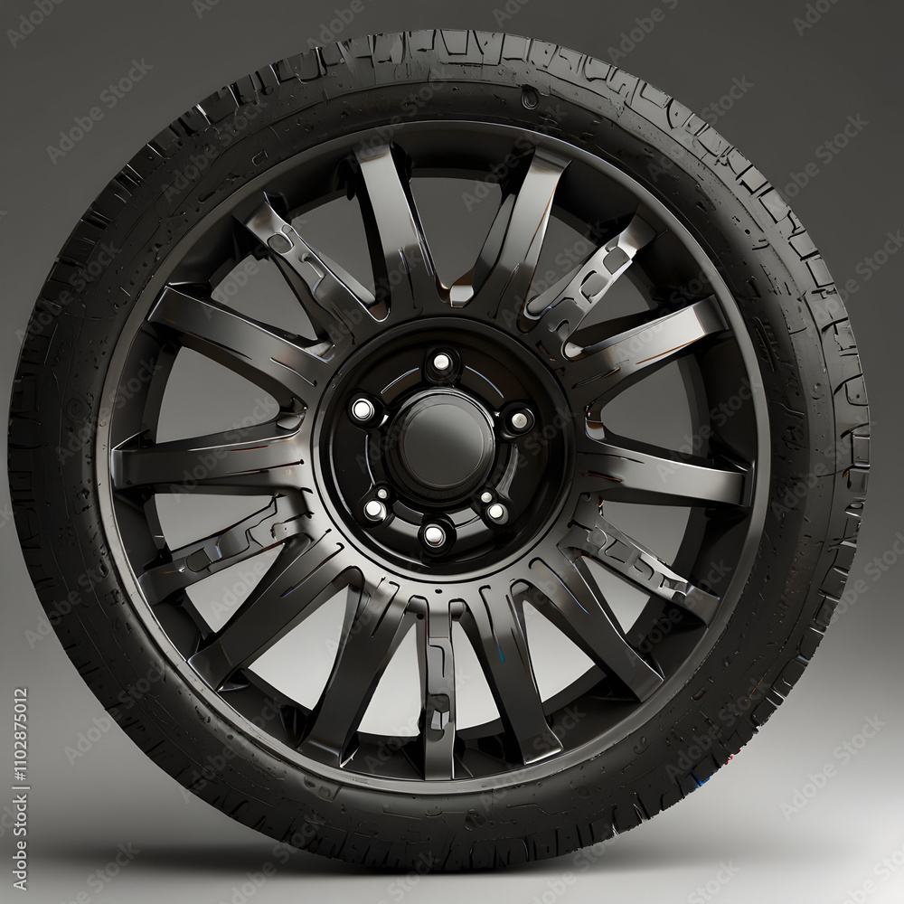 Obraz premium Car wheel