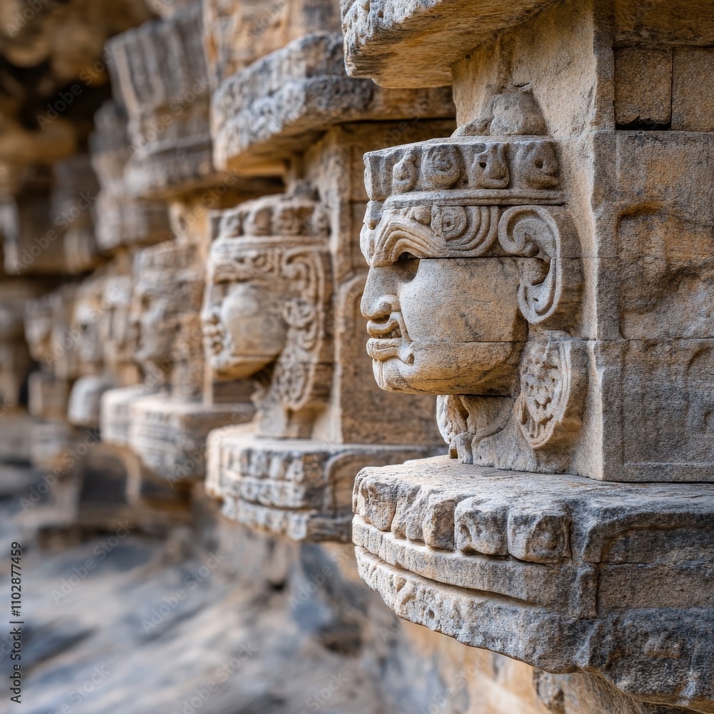 Intricate Stone Carvings Detail in Gigapixel Quality Intricate Stone Carvings Detail in Gigapixel Quality