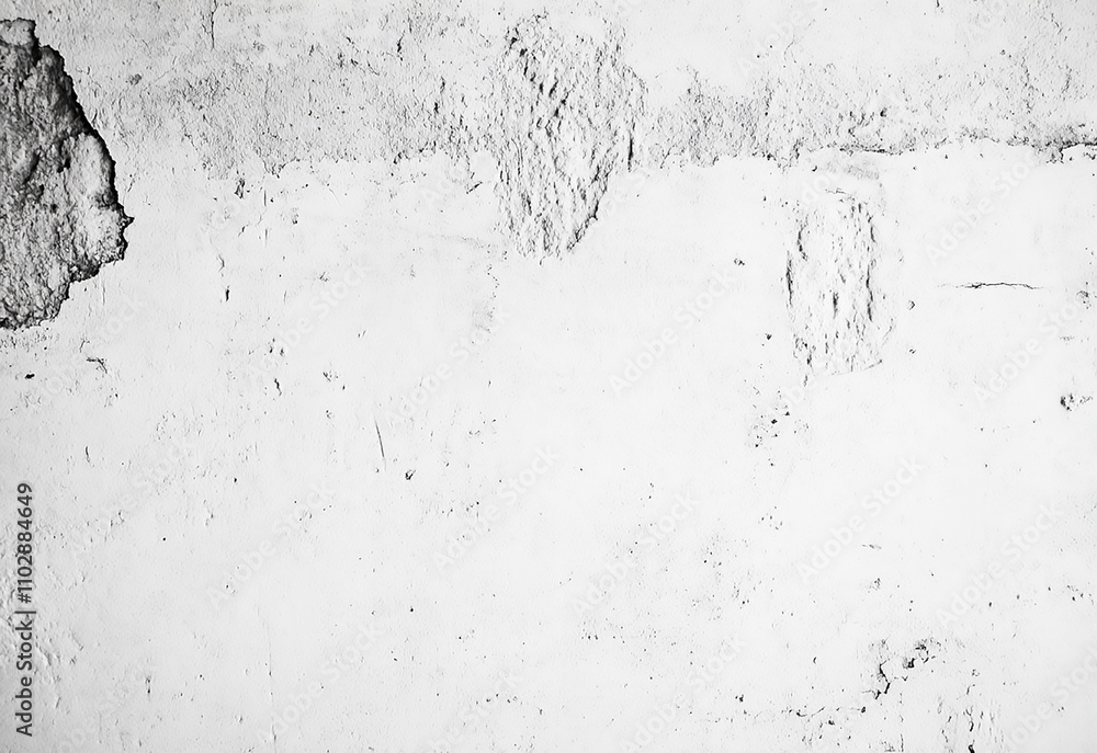 Obraz premium Crack concrete wall texture background. The cement wall background abstract gray concrete texture for interior design. white grunge cement or concrete painted wall texture.
