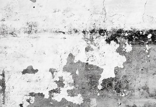 Wallpaper Mural Crack concrete wall texture background. The cement wall background abstract gray concrete texture for interior design. white grunge cement or concrete painted wall texture. Torontodigital.ca