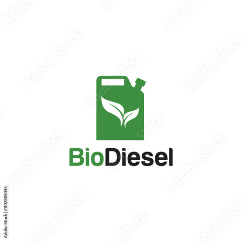 Bio Diesel Logo Vector Natural