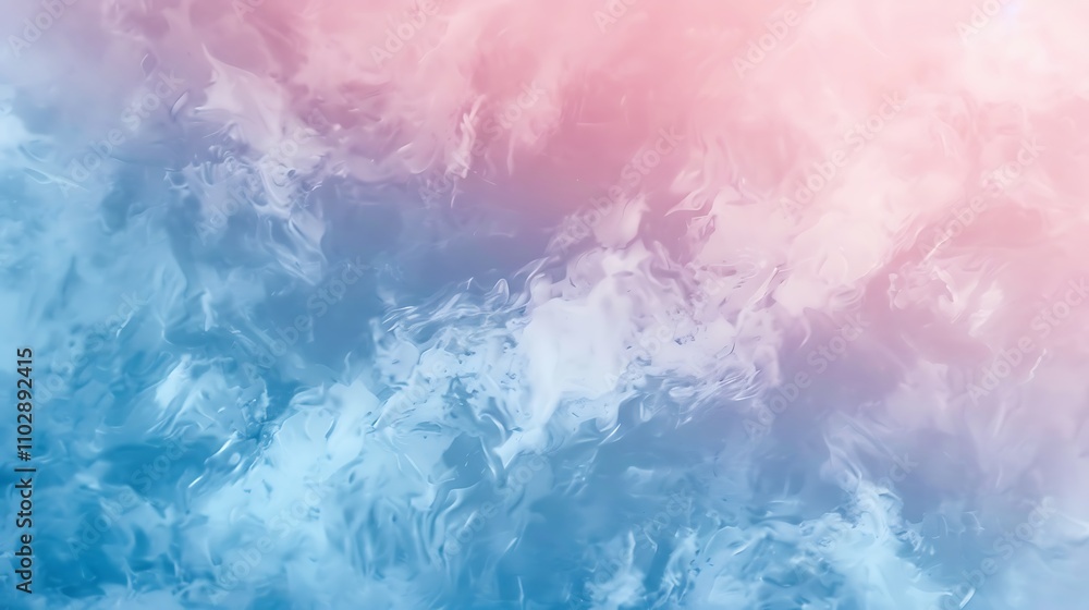 Fototapeta premium Abstract Blue and Pink Swirling Background