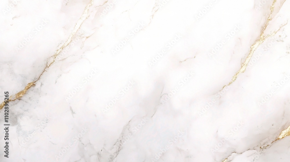 Elegant White Marble Background with Gold Veins and Texture Detail Elegant White Marble Background with Gold Veins and Texture Detail