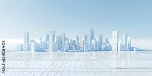 abstract city background