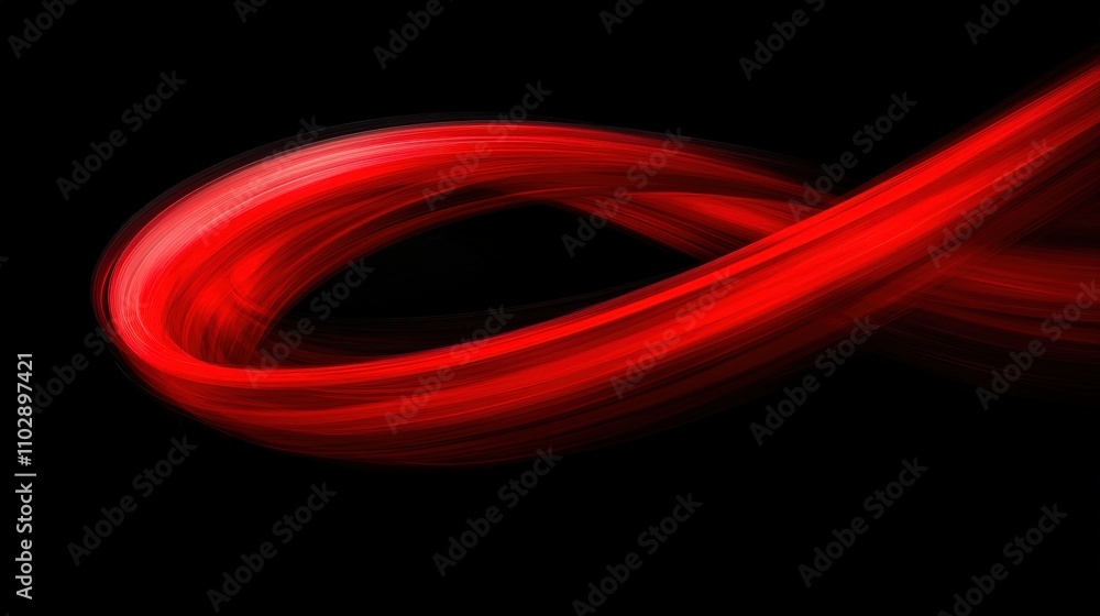 Abstract Red Swirls Dynamic Energy Flow Background Abstract Red Swirls Dynamic Energy Flow Background