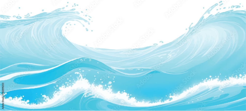 Transparent abstract soft green and blue abstract water color ocean wave texture background. Banner Graphic Resource as background for ocean wave and water wave abstract graphics Transparent abstract soft green and blue abstract water color ocean wave texture background. Banner Graphic Resource as background for ocean wave and water wave abstract graphics