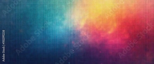 Vibrant Gradient with Noisy Grain Overlays for a Digital Art Background That’s Full of Colorful Energy and Texture.