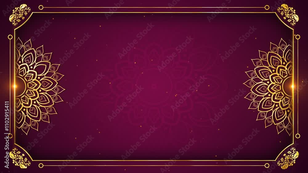 Luxury mandala background pattern Arabic Islamic Ramadan Style Decorative mandala for Yoga, Wedding, Ramadan. Floral vintage decorative awards trailer titles cinematic concert openers. diwali Indian