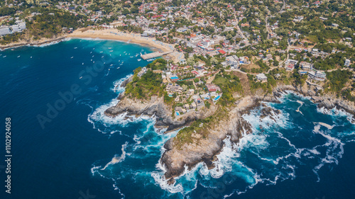 Aerea Puerto Ángel Oaxaca Mexico