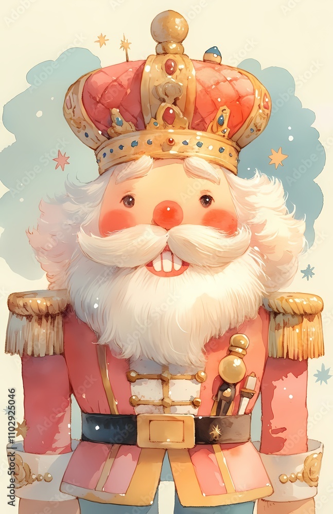 Naklejka premium Walnut Box Soldier