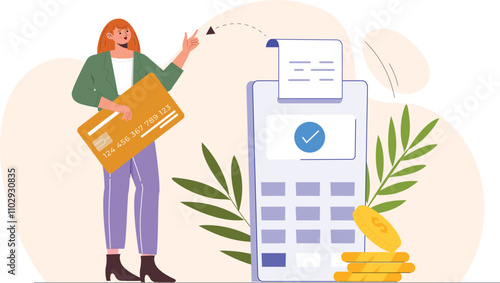 Online Banking Concept Illustration
