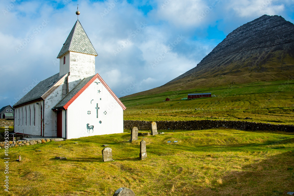 Vidareidi Church - Faroe Islands Vidareidi Church - Faroe Islands