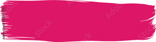 Vector illustration of pink brush stroke. Generative ai