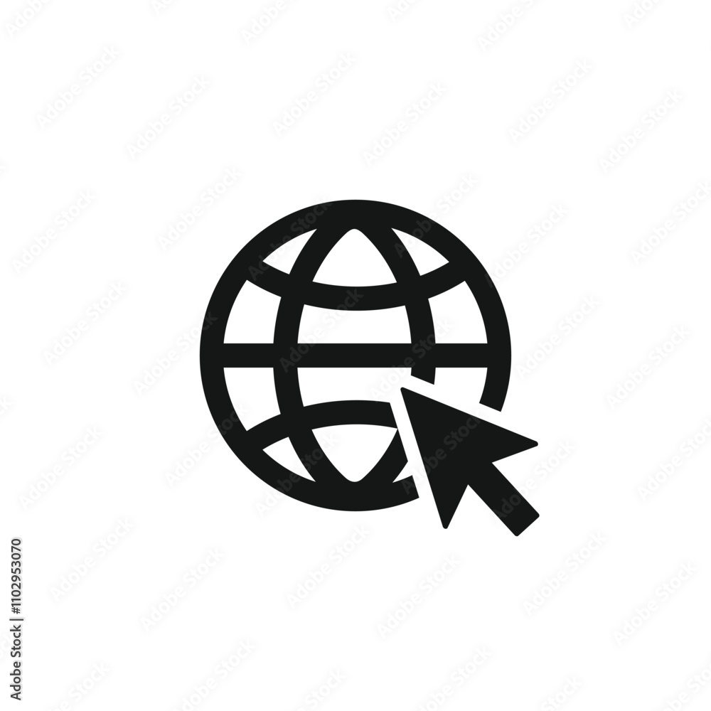 Globe world icon template vector illustration Globe world icon template vector illustration