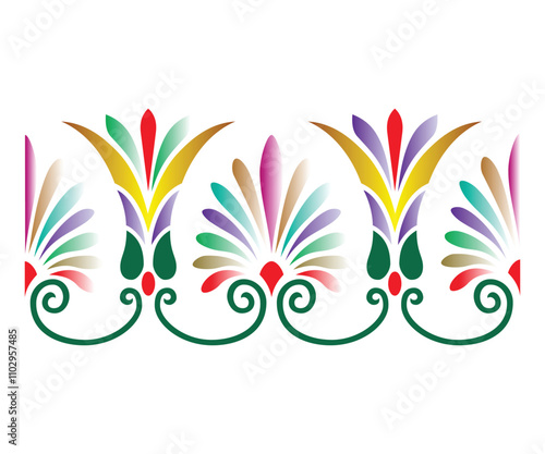 Vectors for Floral Embroidery Designs