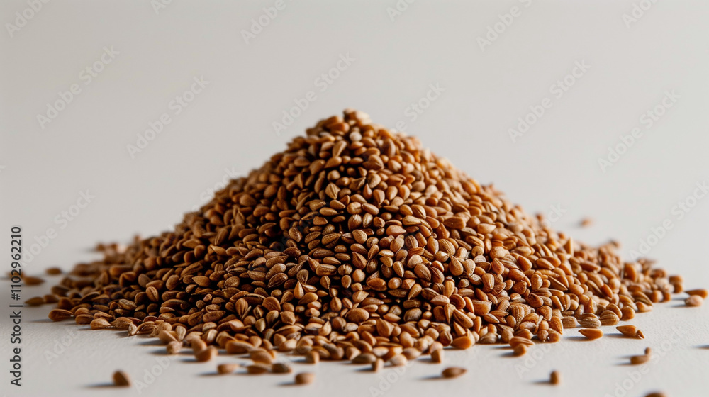 a pile of brown seeds a pile of brown seeds