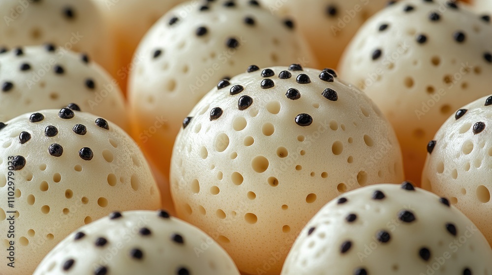 Close up of fresh cactus fruits featuring creamy white flesh and scattered black seeds showcasing natural textures and vibrant colors Close up of fresh cactus fruits featuring creamy white flesh and scattered black seeds showcasing natural textures and vibrant colors