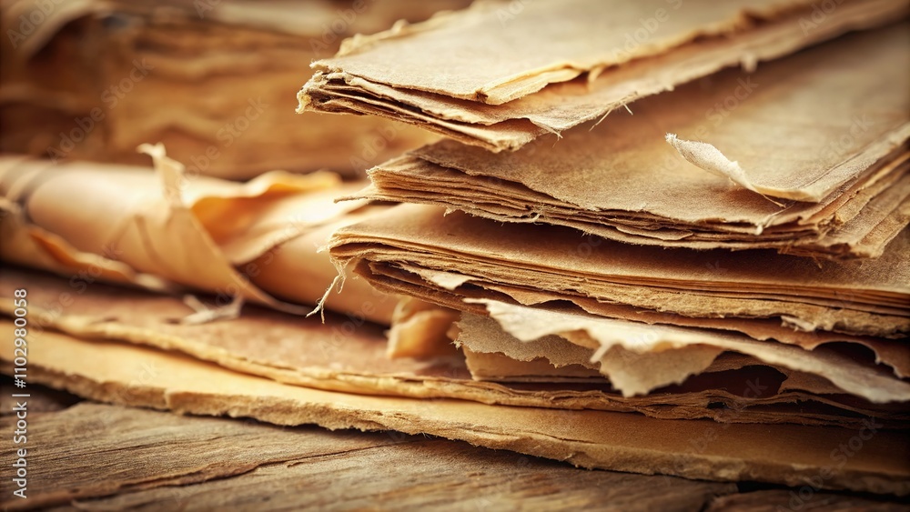 Sepia Torn Pages, Cream Beige, Tape, High Depth of Field, Vintage, Books Sepia Torn Pages, Cream Beige, Tape, High Depth of Field, Vintage, Books