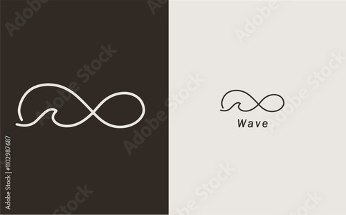 Wave logo vector template and symbol
Format Vektor
